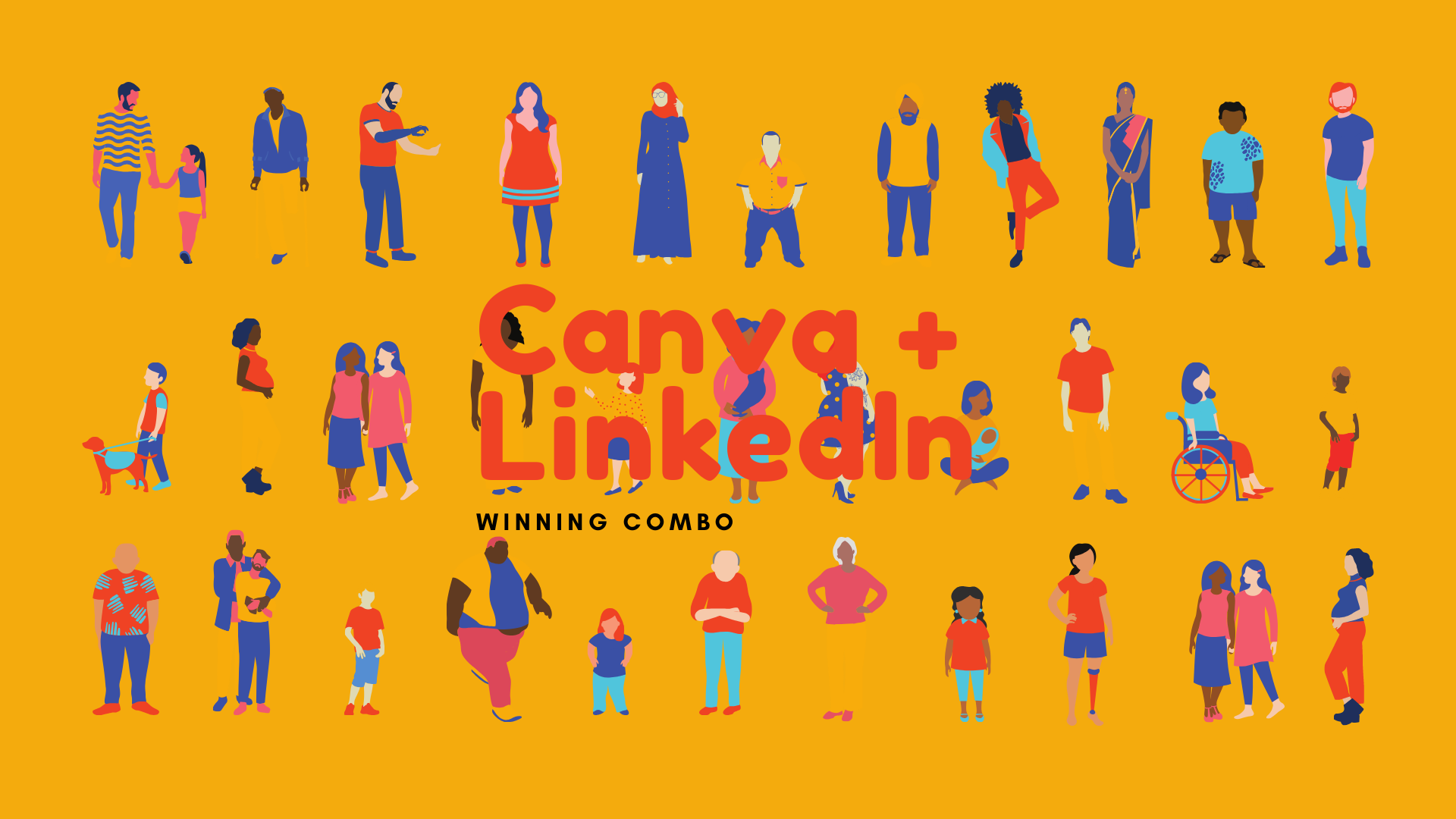 Colorful People Wallpaper