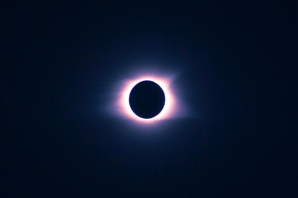 eclipse during night time