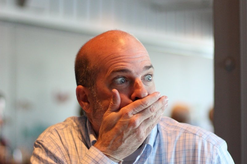 Man In Plaid Button Up Shirt