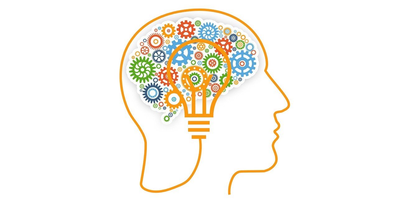 brain, gears, concept