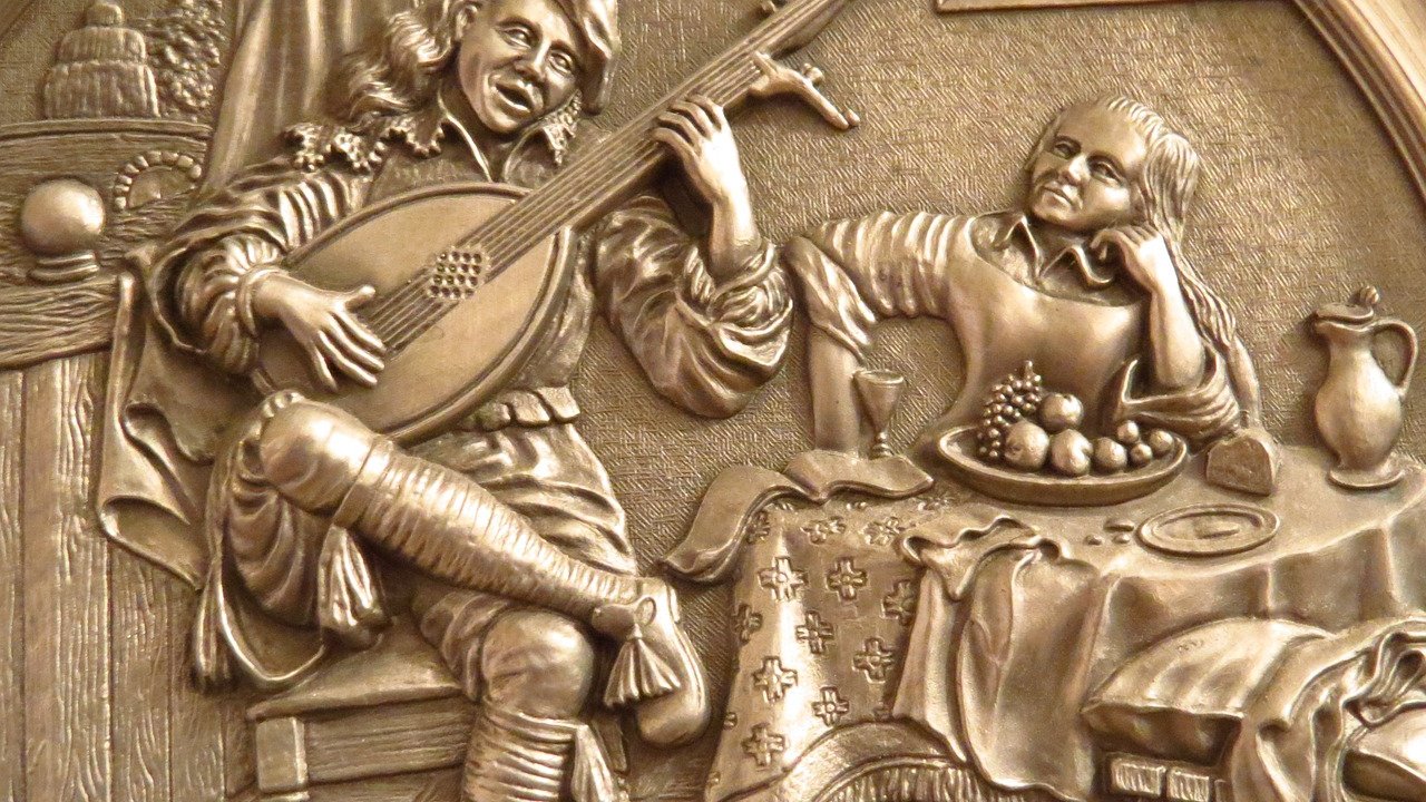 relief, metal, wall plate