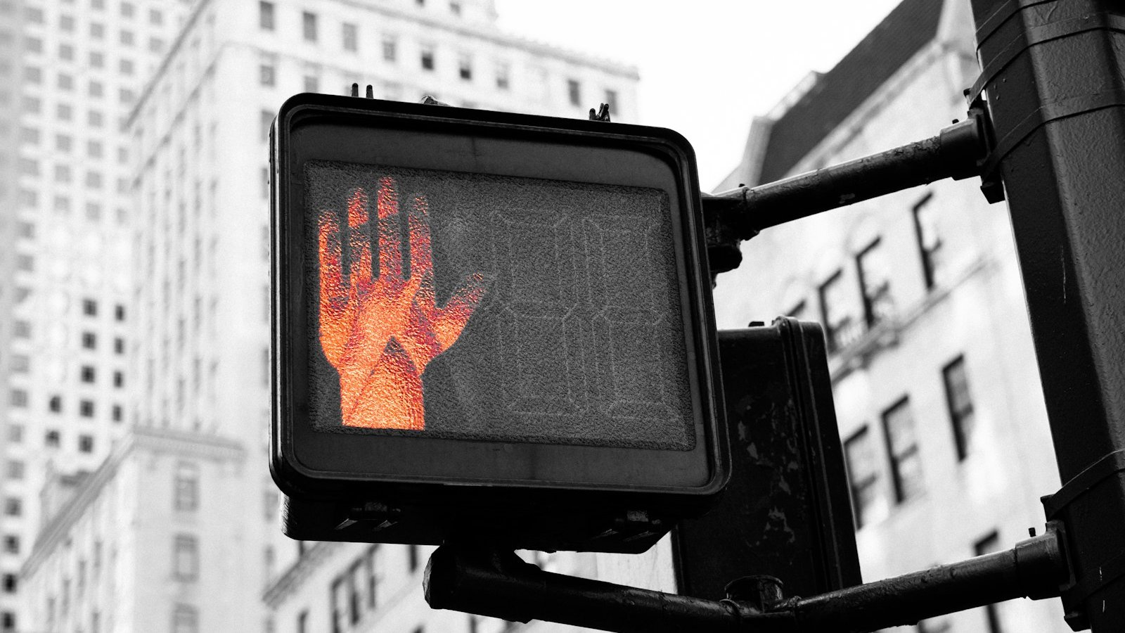 closeup photo of street go and stop signage displaying stop