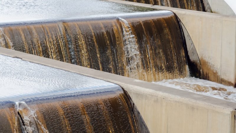 brown and white wooden staircase
